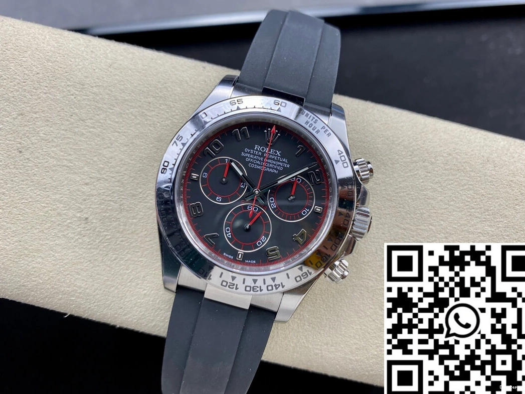 Black Factory 116509 Daytona Cosmograph Clean Dial Rolex 1202